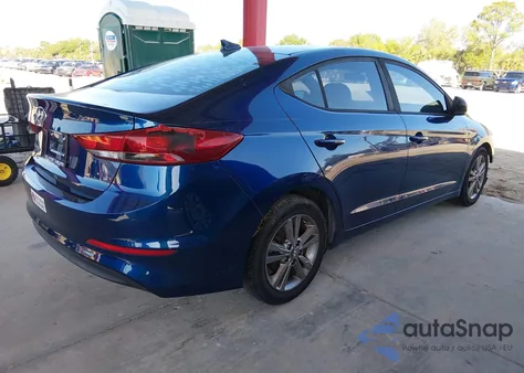 2018 Hyundai Elantra Sel z USA, uszkodzony, nr VIN 5NPD84LF4JH381986